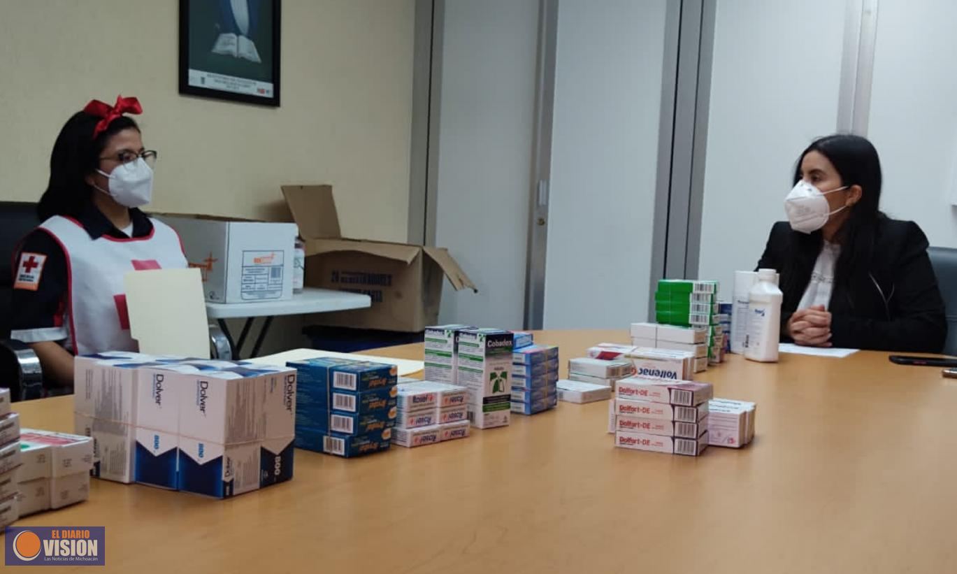 TecNM Ciudad Hidalgo dona medicamento y material de curación a la Cruz Roja