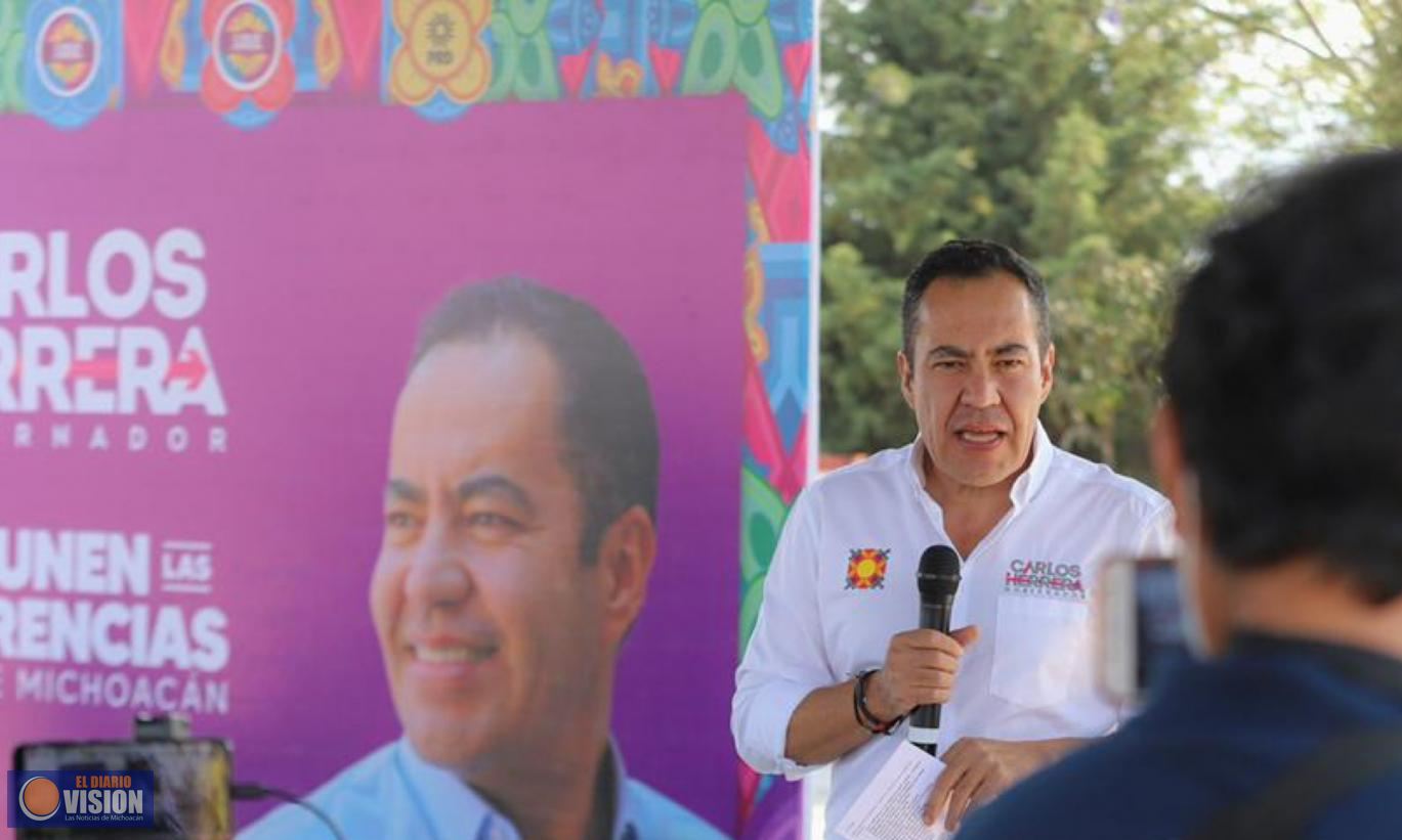 Seré un guardián de nuestros recursos naturales: Carlos Herrera 