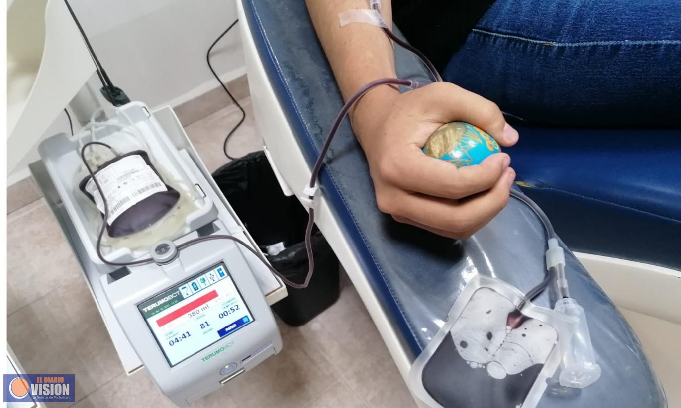 Personas vacunadas contra COVID-19 sí pueden donar sangre 