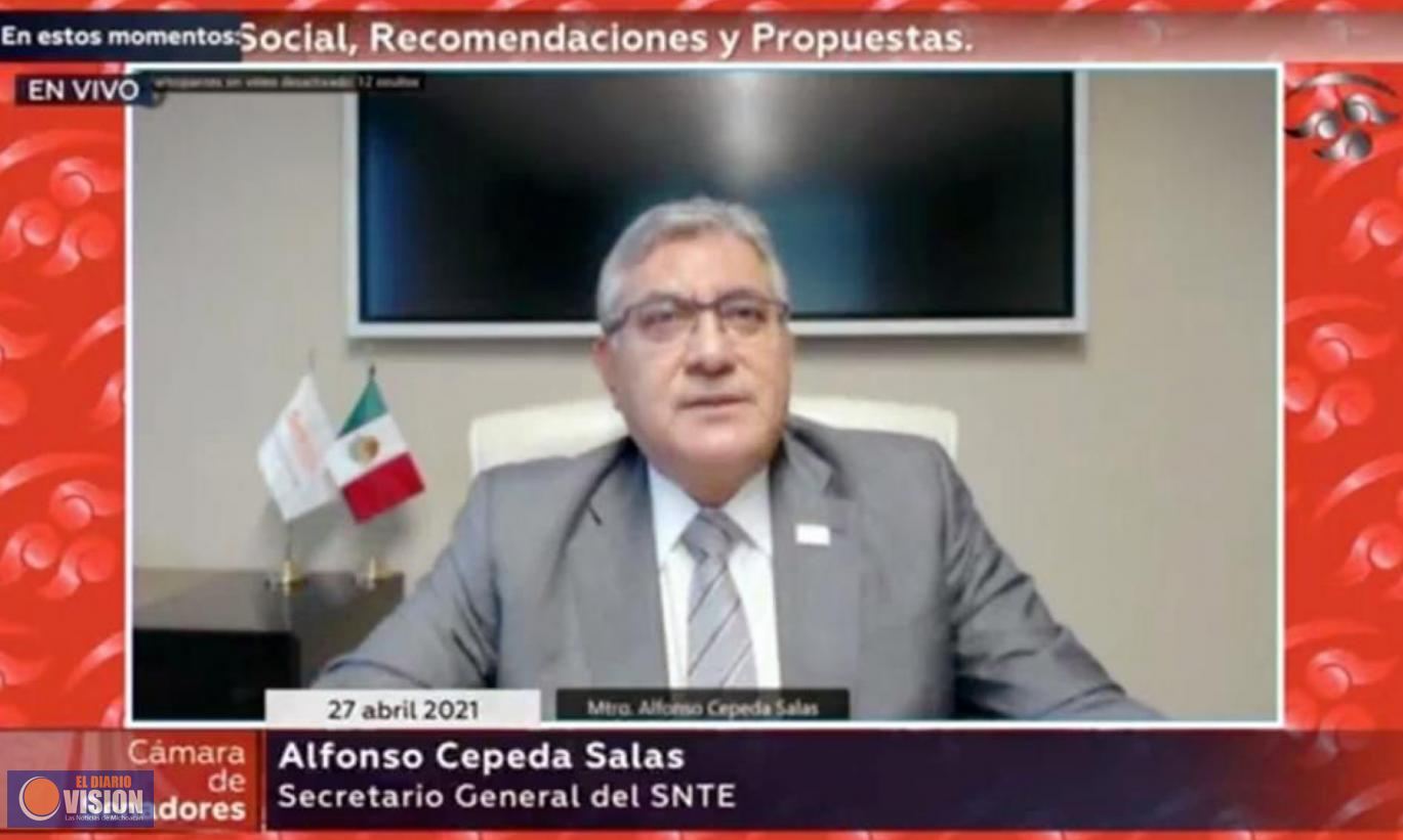 Igualar condiciones de jubilación entre el IMSS y el ISSSTE, propone el SNTE