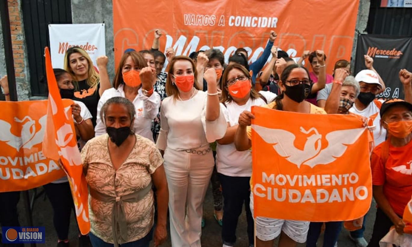 La fuerza del voto de las mujeres nos dará el triunfo: Mercedes Calderón