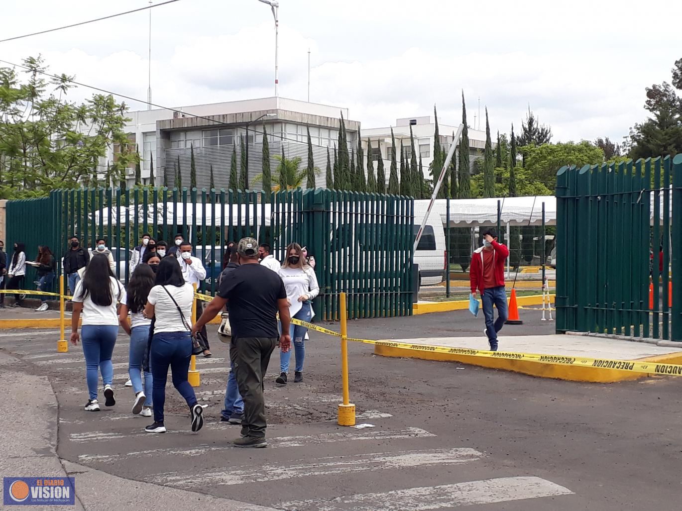 Avanza, aplicación de exámen de ingreso en la Universidad Michoacana