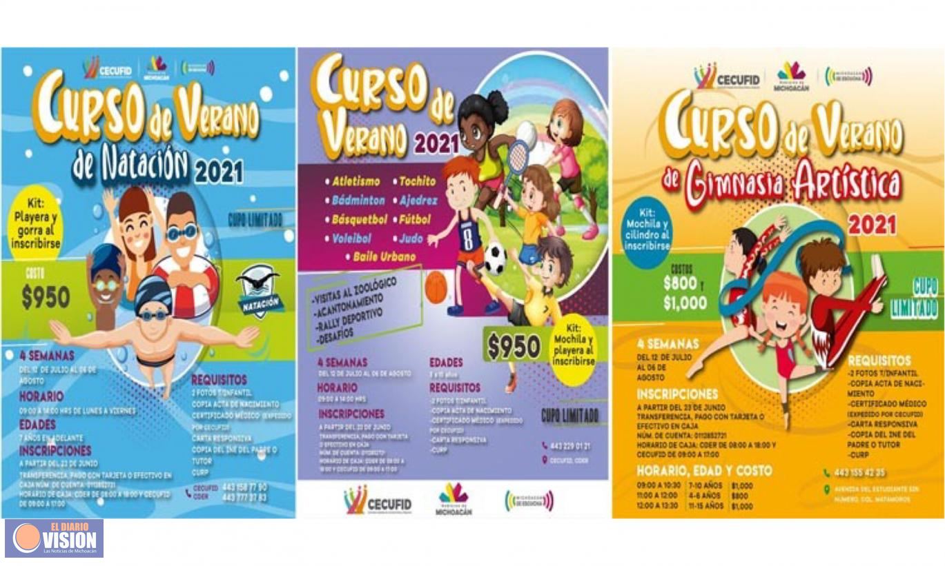 Cecufid invita a sus Cursos de Verano 2021