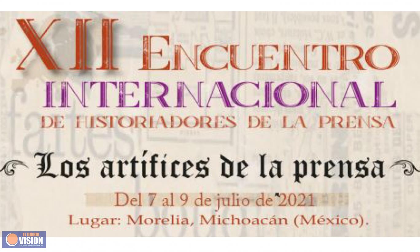 Del 7 al 9 de julio Encuentro Internacional de Historiadores de la Prensa 