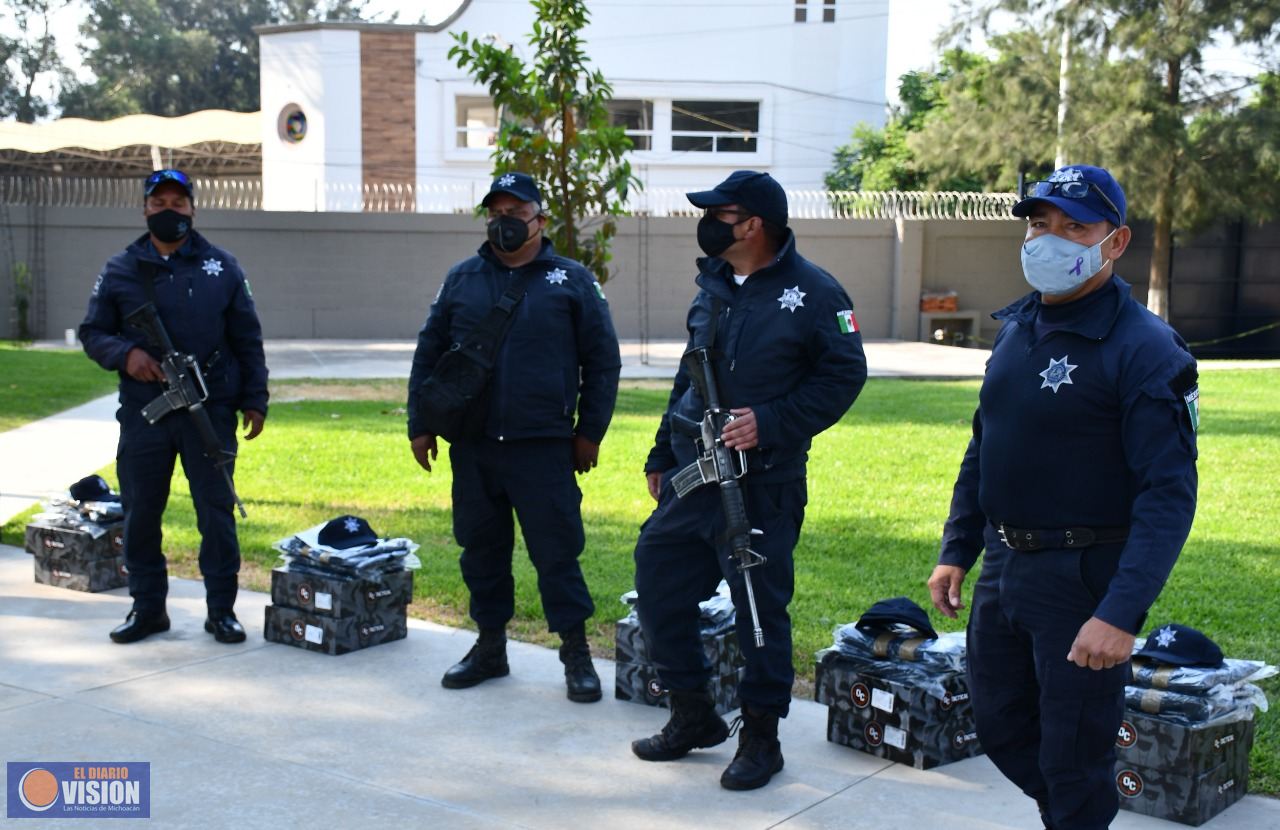 oscuro Prevalecer rescate Culmina entrega de uniformes tácticos a policías municipales