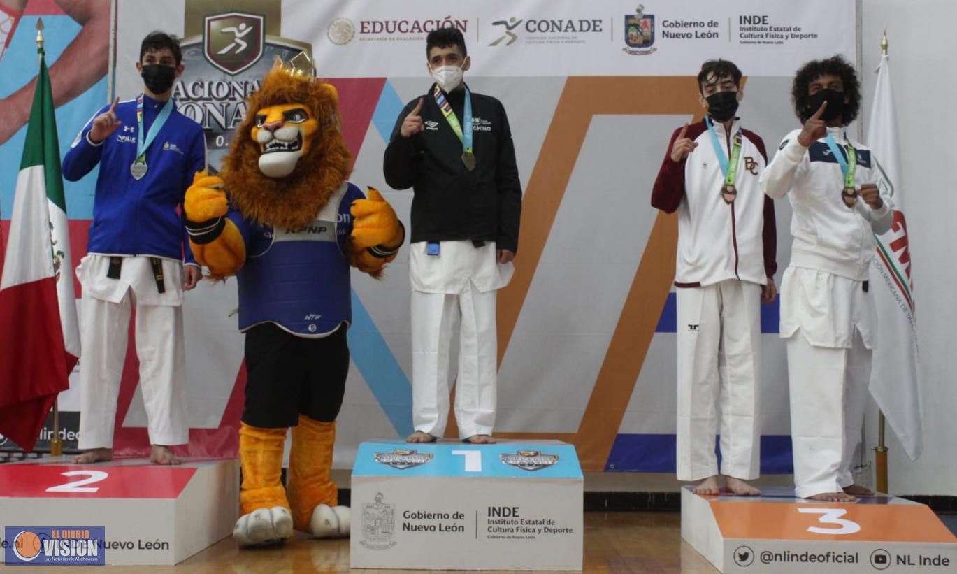 Taekwondo, imparable en los Juegos Nacionales Conade 2021