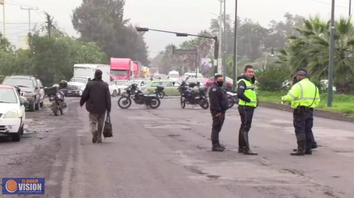 Por tercer día consecutivo, Policías protestan en demanda de pagos 