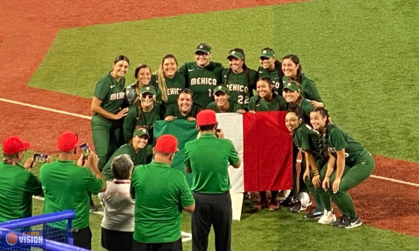 México buscará la medalla de bronce ante Canadá en Softbol