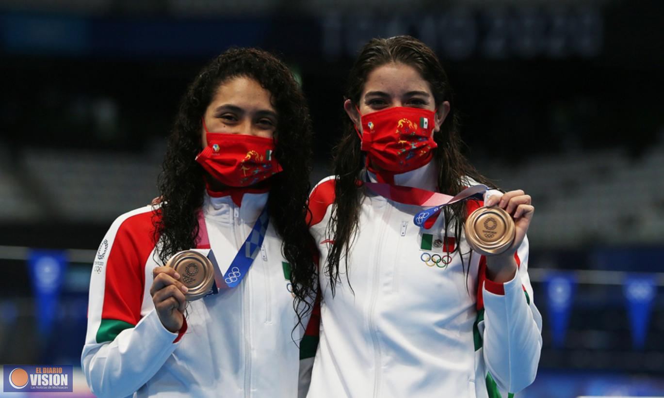 Alejandra Orozco y Gabriela Agúndez, ganan medalla de bronce