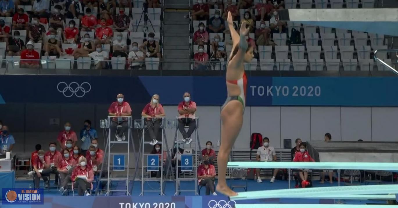 Aranza Vázquez avanza a la Final de trampolín 3 metros individual