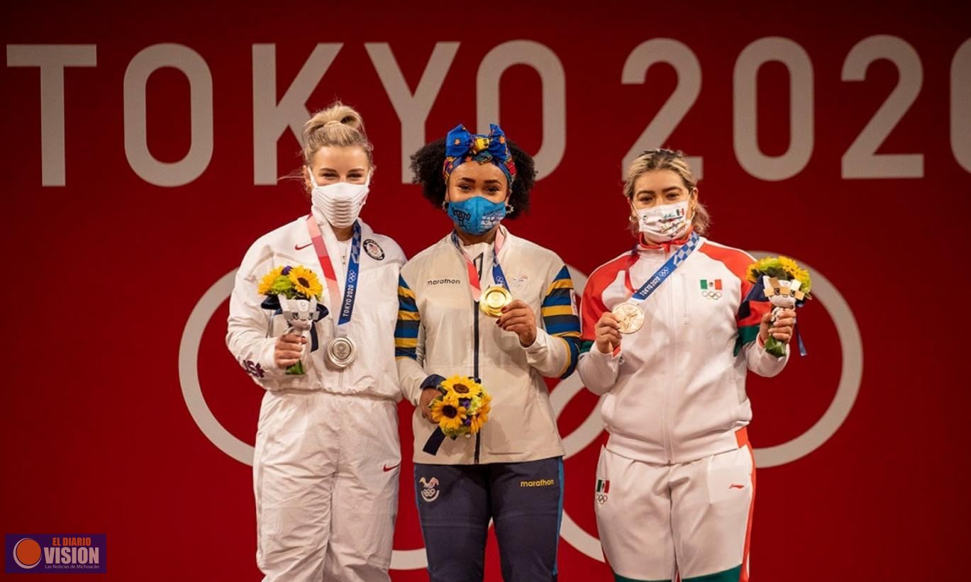 Aremi Fuentes le da la tercera medalla de bronce a México en Tokyo 2020