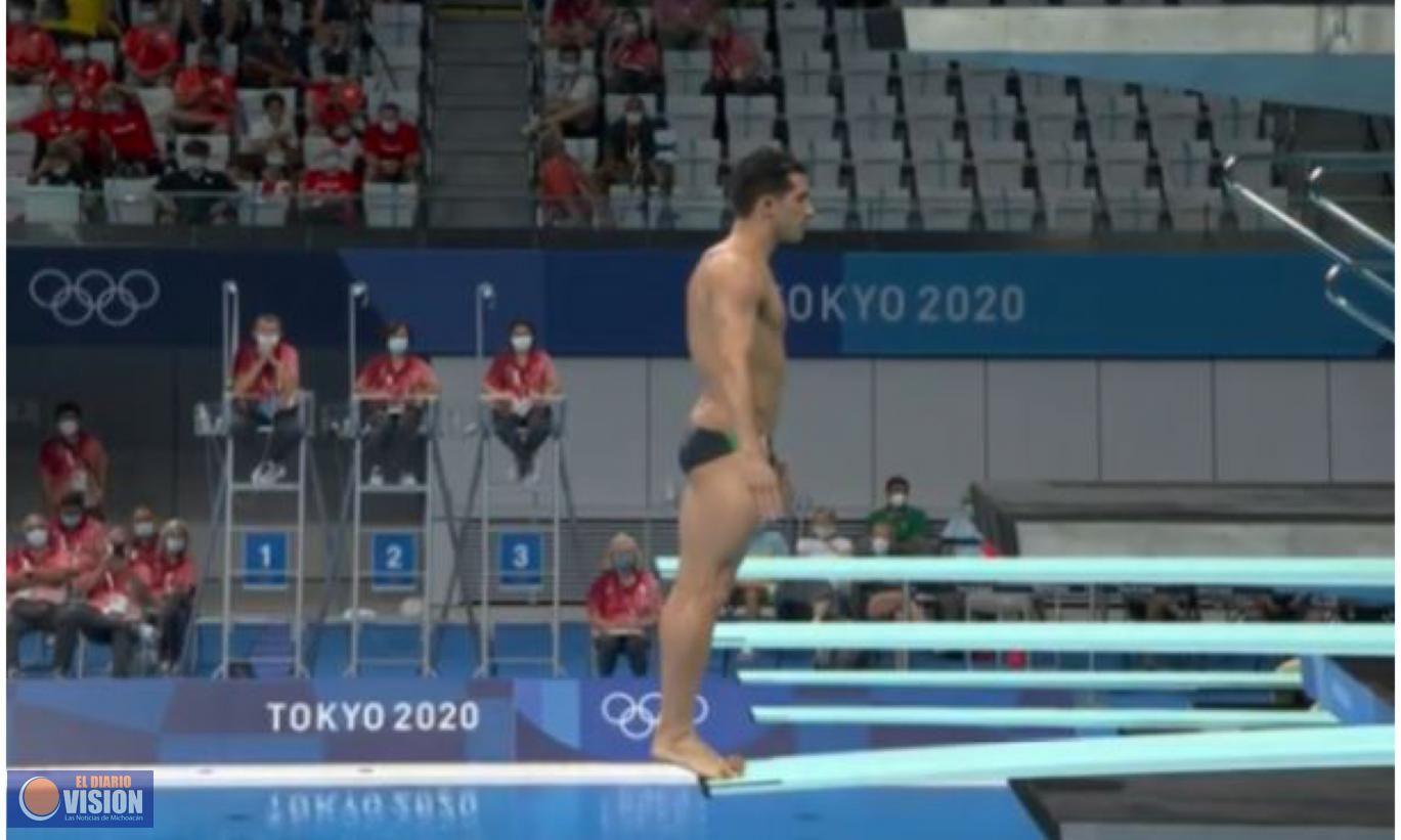 Rommel Pacheco y Osmar Olvera avanzan a semifinal de trampolín 3 metros en Tokyo 2020