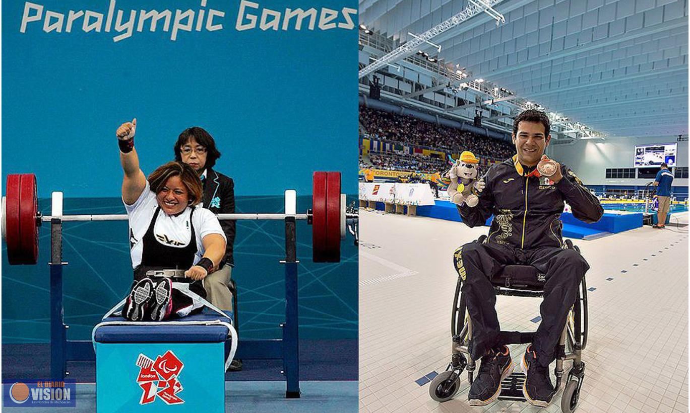 Diego López y Amalia Pérez, serán los abanderados de México en los Juegos Paralímpicos