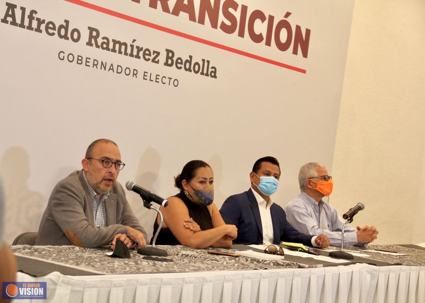 Renuncia Bedolla a presupuesto para entrega-recepción; propone destinarlo a salarios