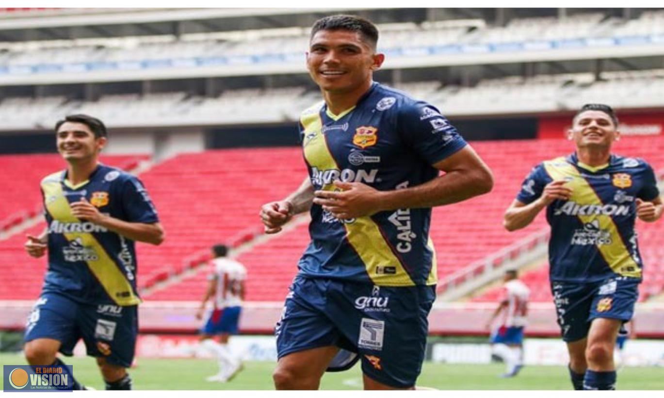 Atlético Morelia golea al Tapatío y logra su primera victoria como visitante