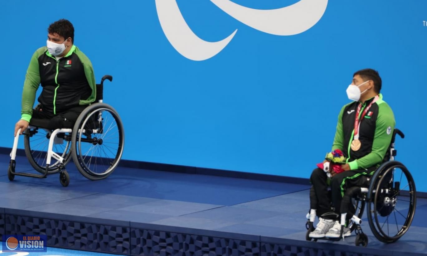 México obtiene un oro y dos bronces en la para natación en Tokio 2020