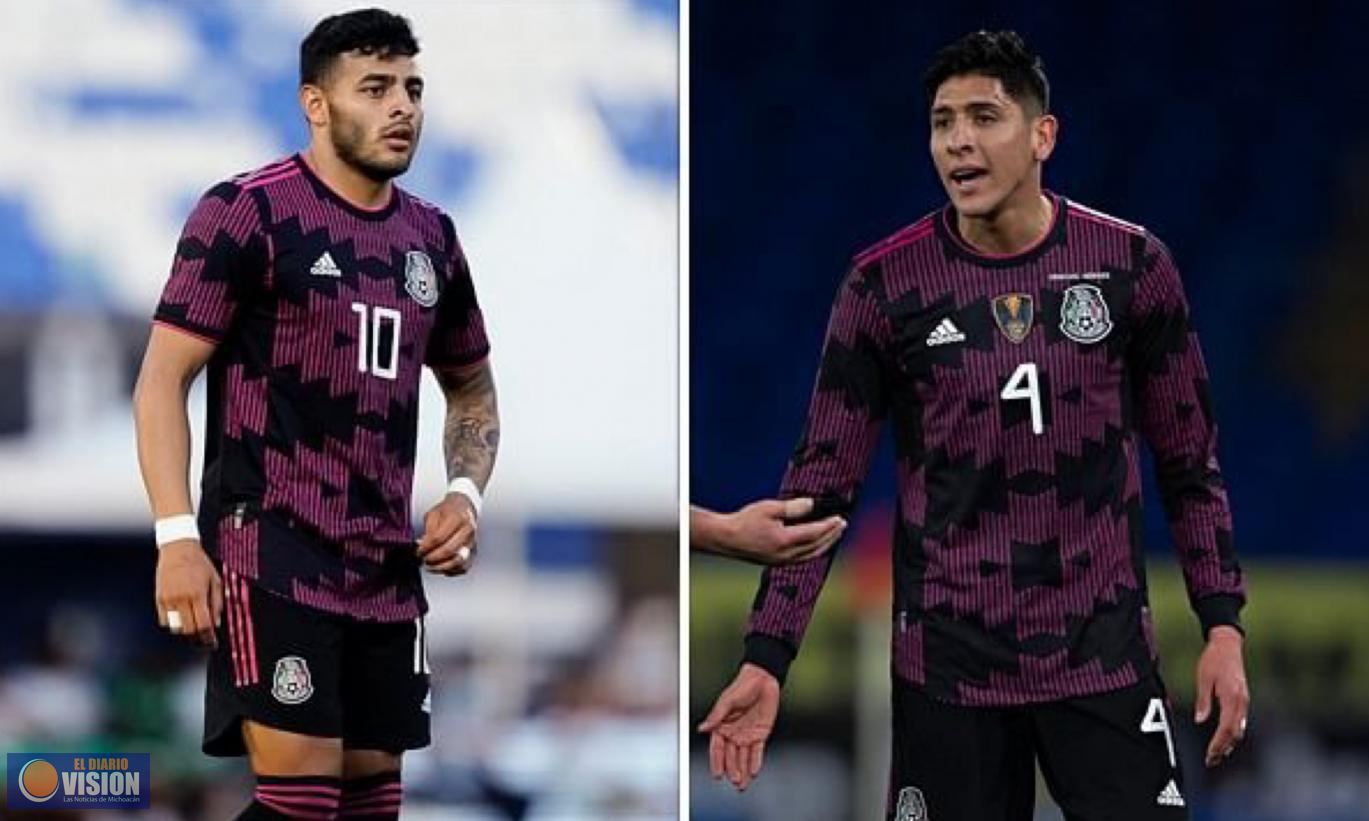 Edson Álvarez y Alexis Vega causaron baja de la Selección Nacional Mexicana y no jugarán ante Panamá