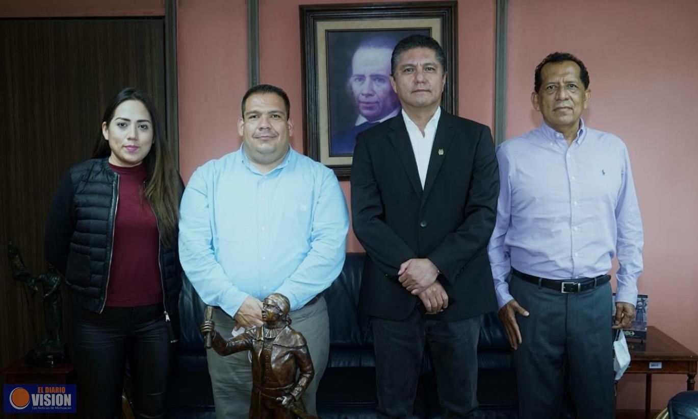 UMSNH y el municipio de Tarímbaro delinean convenio de colaboración institucional 