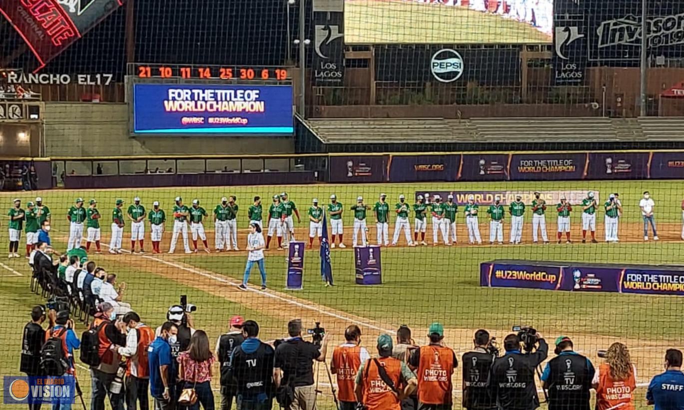 México se queda con el segundo lugar en el Mundial Sub-23 de Beisbol