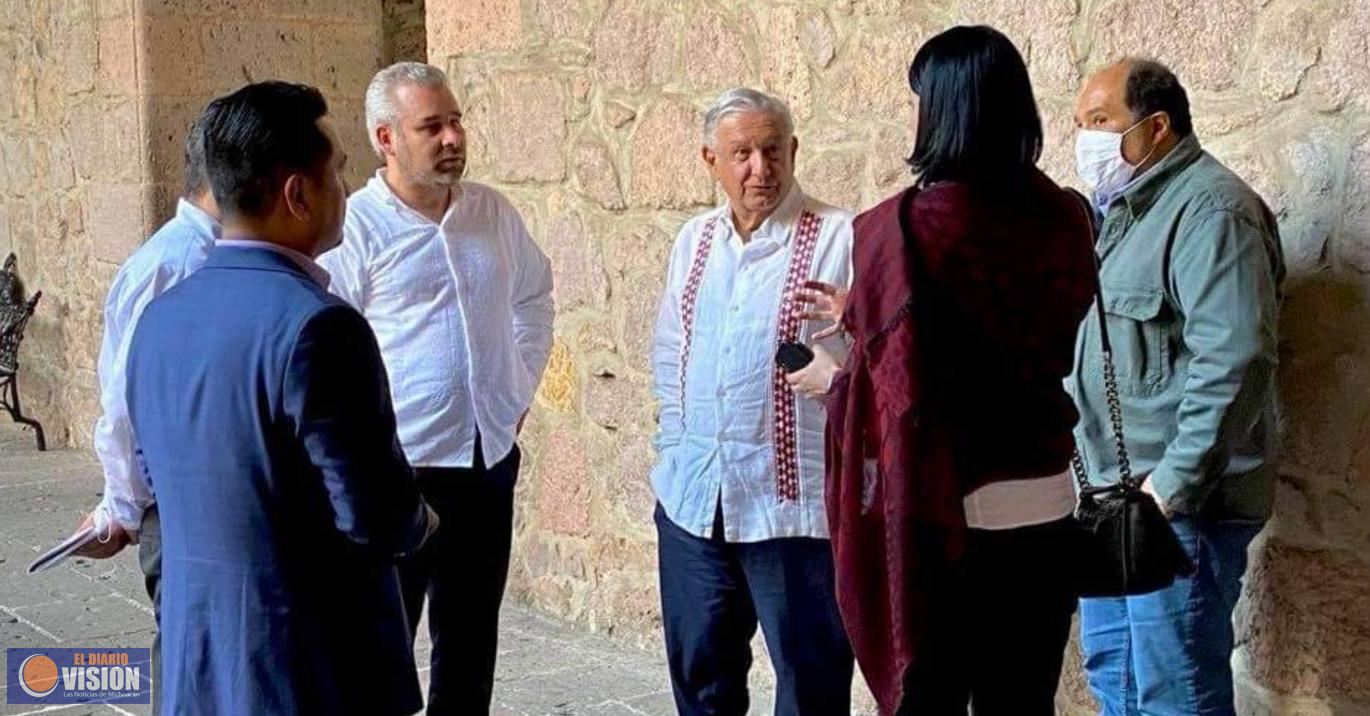 Apoyo de AMLO a Michoacán es inédito en la relación estado-federación: Torres Piña