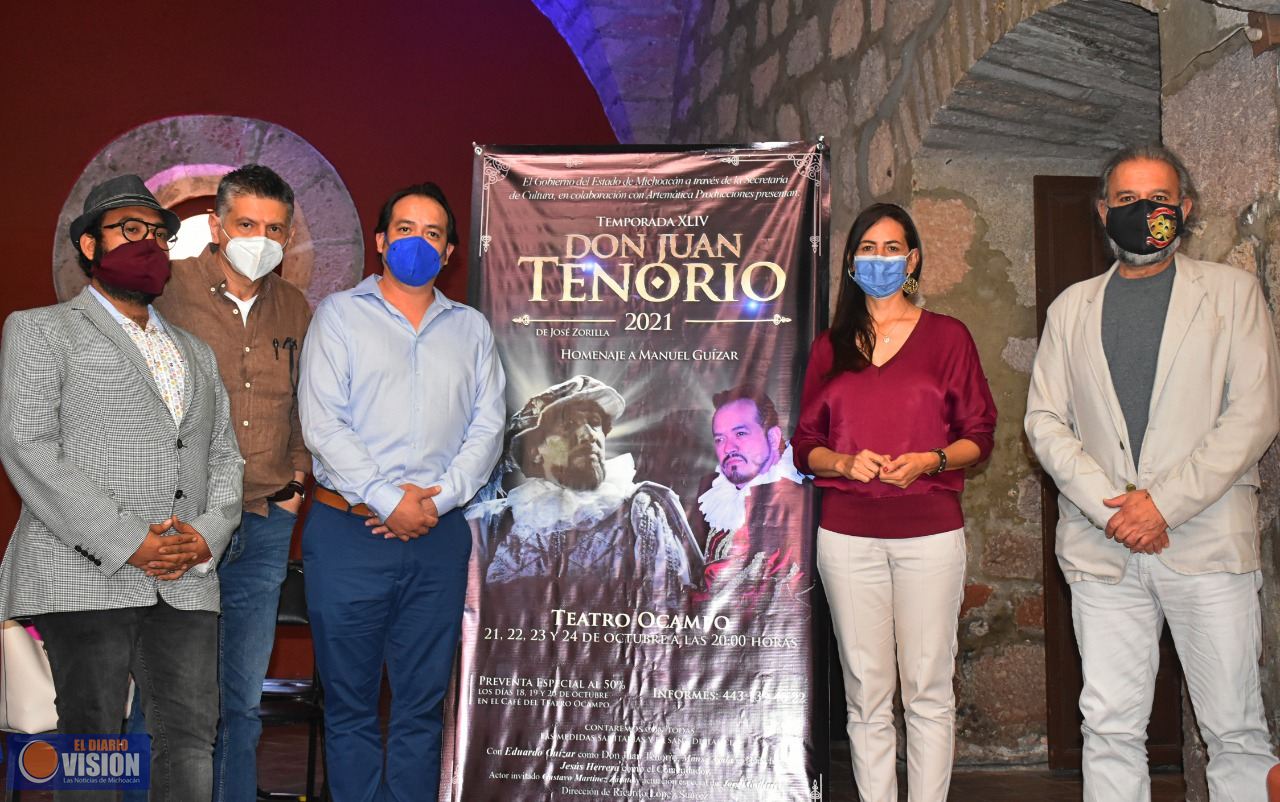 Invita Secum a la XLIV temporada de teatro de “Don Juan Tenorio”