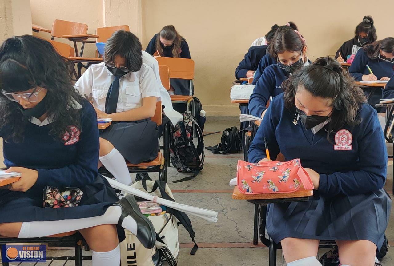 Con semáforo verde en Michoacán, el regreso seguro a clases presenciales es una realidad 