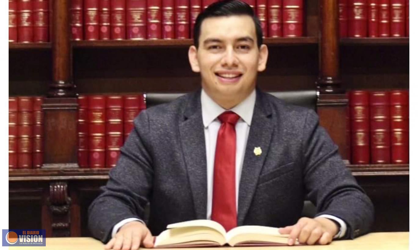 El michoacano Ulises Rodríguez participará en el Parlamento Juvenil del Senado 