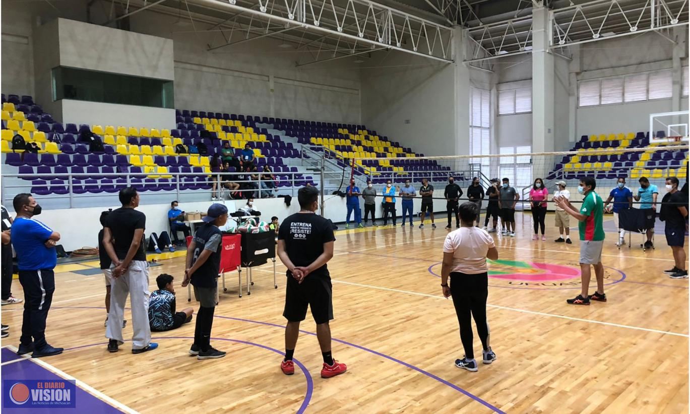 Morelia, sede del primer Seminario Técnico para Entrenadores de Voleibol