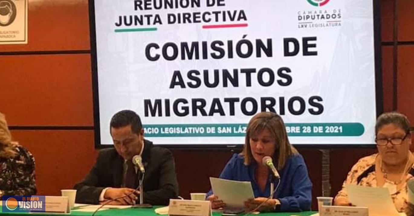 Comisión de Asuntos Migratorios, analiza propuesta de Presupuesto 2022