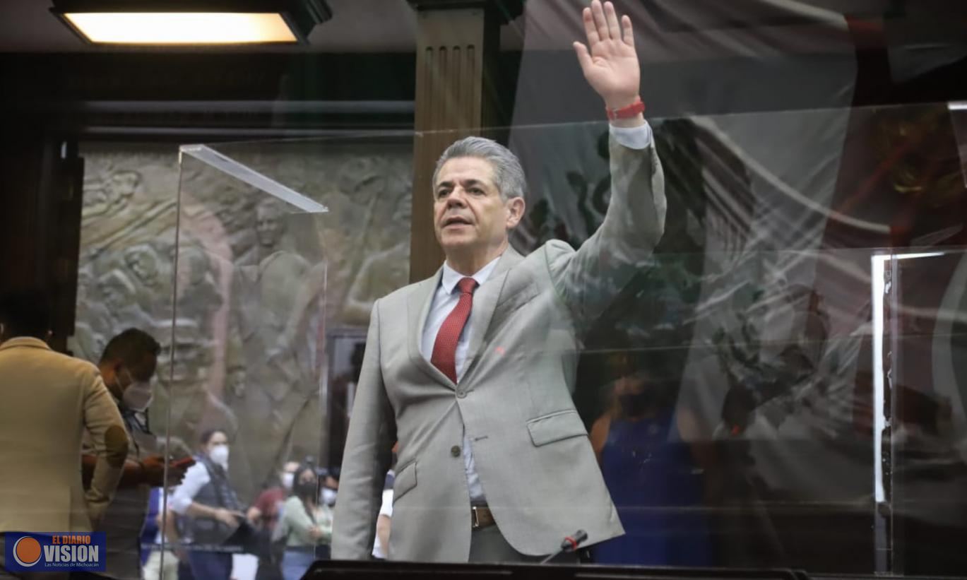 Bancada priísta será vigilante de la administración en el Congreso: Hernández Peña