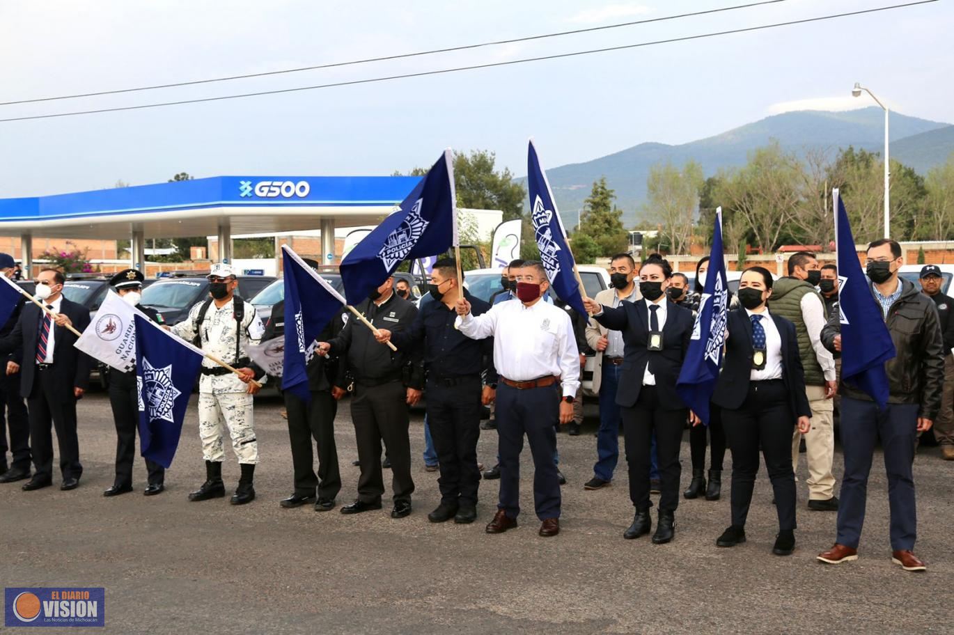 Arranca operativo conjunto de seguridad para Noche de Muertos 2021