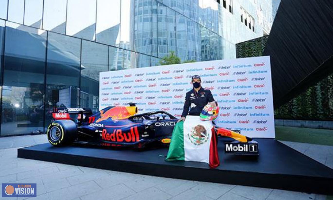 Este día ‘Checo’ Pérez tomará y rodará por las calles de la CDMX