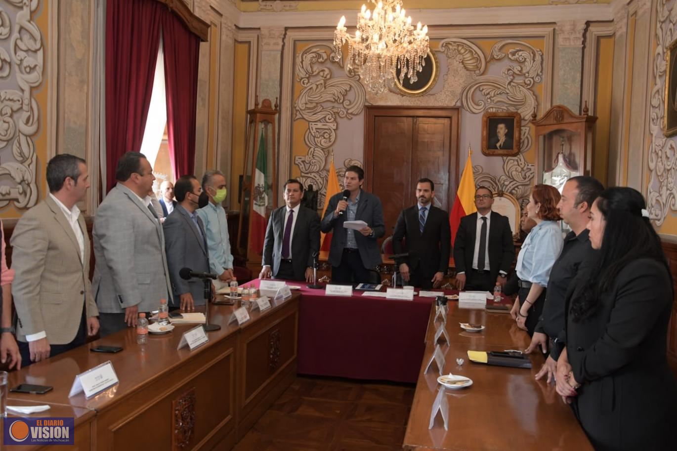 Alfonso Martínez instala Consejo Municipal de Protección Civil