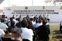 LGR y SFZ Colocan primera piedra del campus universitario 