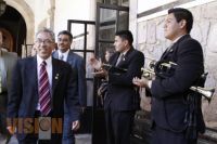 Salvador Jara G. rinde protesta como rector de la UMSNH