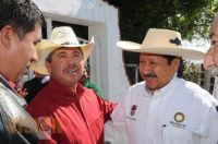 1. Inauguró Leonel Godoy Rangel obras en Huandacareo