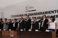 3. Preside Leonel Godoy la Ceremonia de Abanderamiento de las Escoltas de Telebachillerato