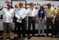 Inauguró Leonel Godoy obras por más de 28 millones de pesos en Apatzingán