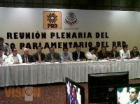 Concluye reunión parlamentaria del PRD en Morelia