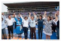 2.- Llena Cocoa estadio Morelos con 45 mil personas