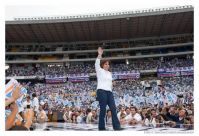 Llena Cocoa estadio Morelos con 45 mil personas