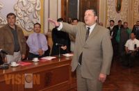 Tomó protesta Javier Valdespino García como secretario del Ayuntamiento de Morelia. 