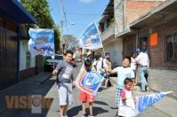 Recorrido de Marko Cortés, candidato a Presidente Municial de Morelia por las colonias Guadalupe