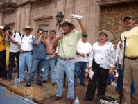 El líder magisterial Jorge Cázares