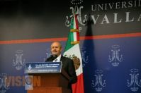 Fausto Vallejo en la Universidad Marista