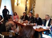 Inversionistas italianos en contacto con empresarios de michoacan, reunion en embajadade italia 