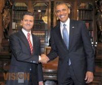 El Presidente de EUA con el Presidente EPN