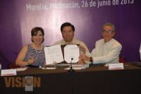 Firman convenio UMSNH y Sedesol