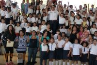 Silvano en escuela de Tierra Caliente