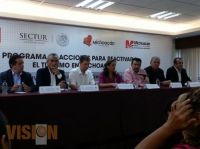 Rueda de Prensa Sectur y Comisionado